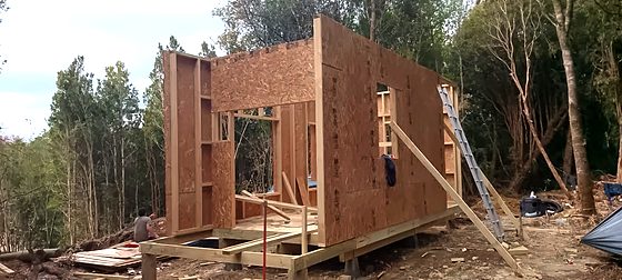 Avance de obra gruesa, estructura de Tiny Belbén